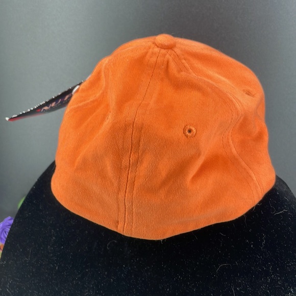 Vintage Promotion Hat for 2000’s TV Show “Just Legal”. Orange Nu Fit - Picture 7 of 8